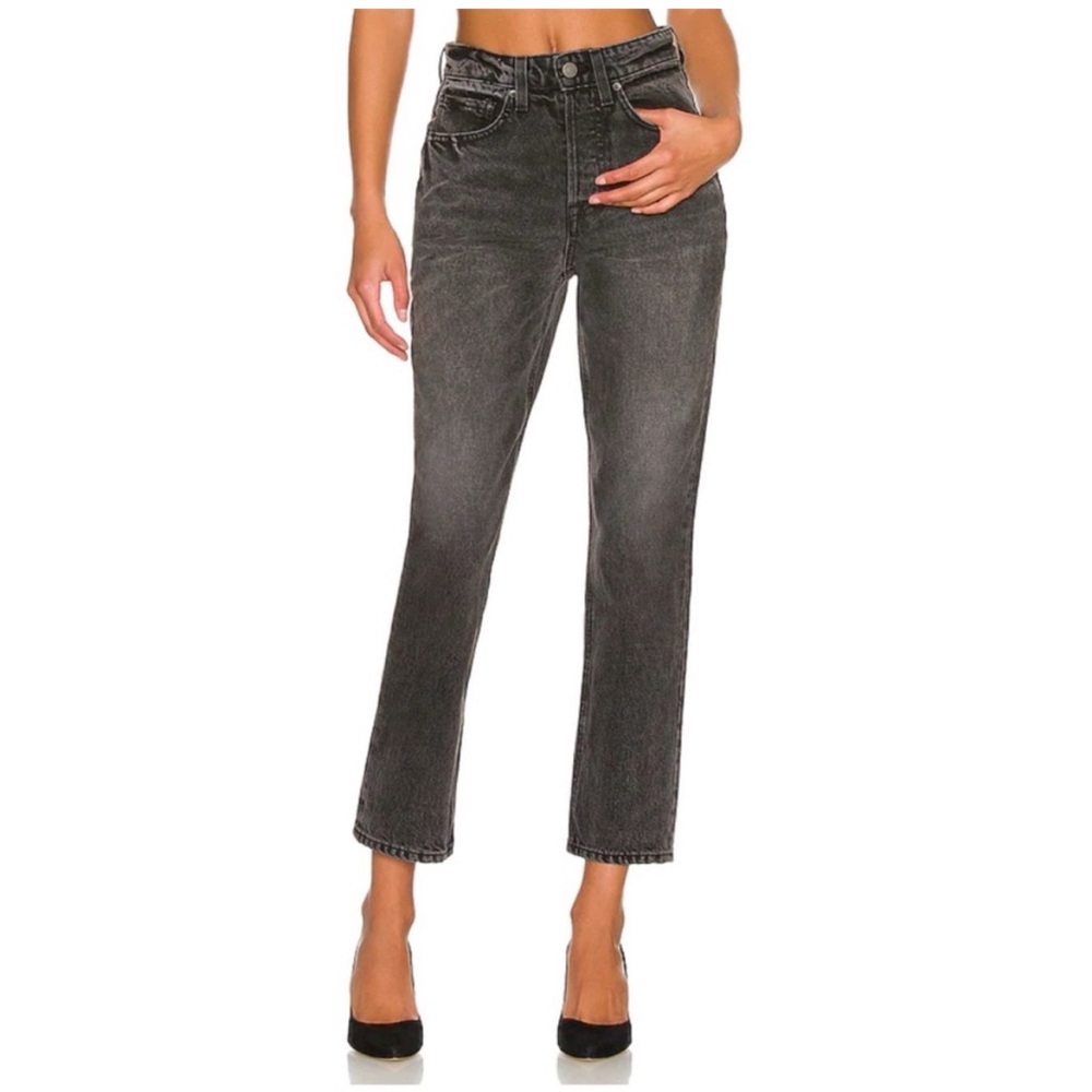 GRLFRND Karolina Jean high rise straight crop sunset park 24